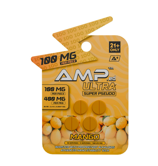 AMP Super Pseudo - 100 MG Tabs | Mango