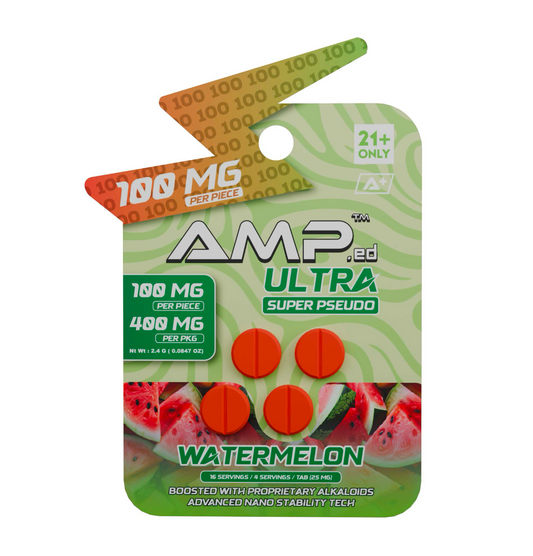 AMP Super Pseudo - 100 MG Tabs | Watermelon